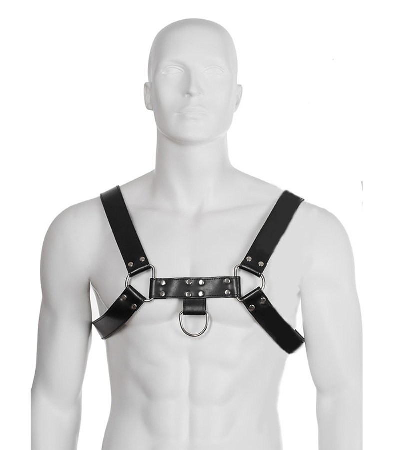 Chest Bulldog Harness - BLACK