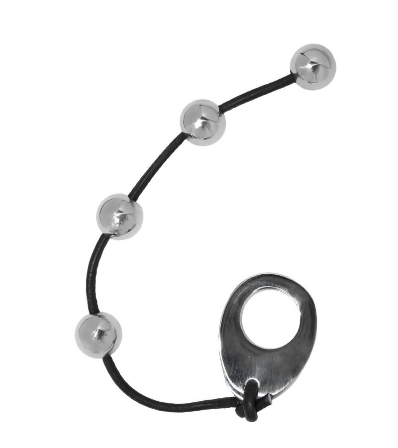 Heavy Steel Anal Beads