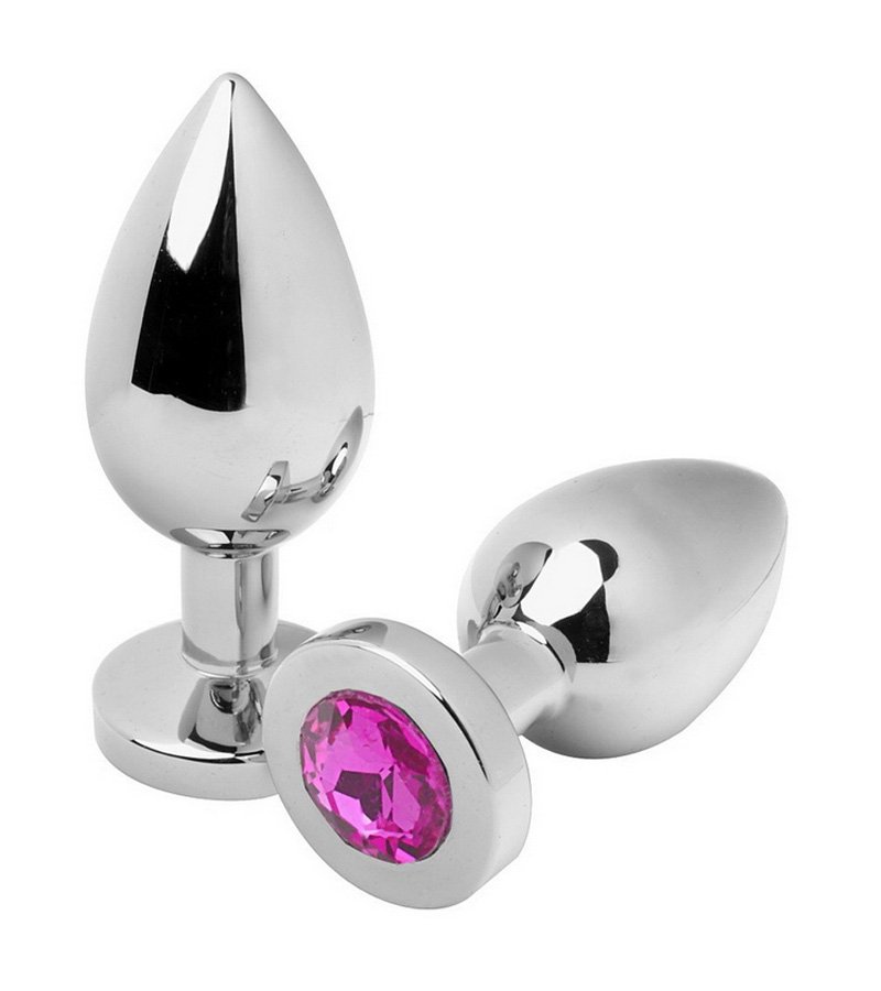 Jeweled Butt Plugs PINK