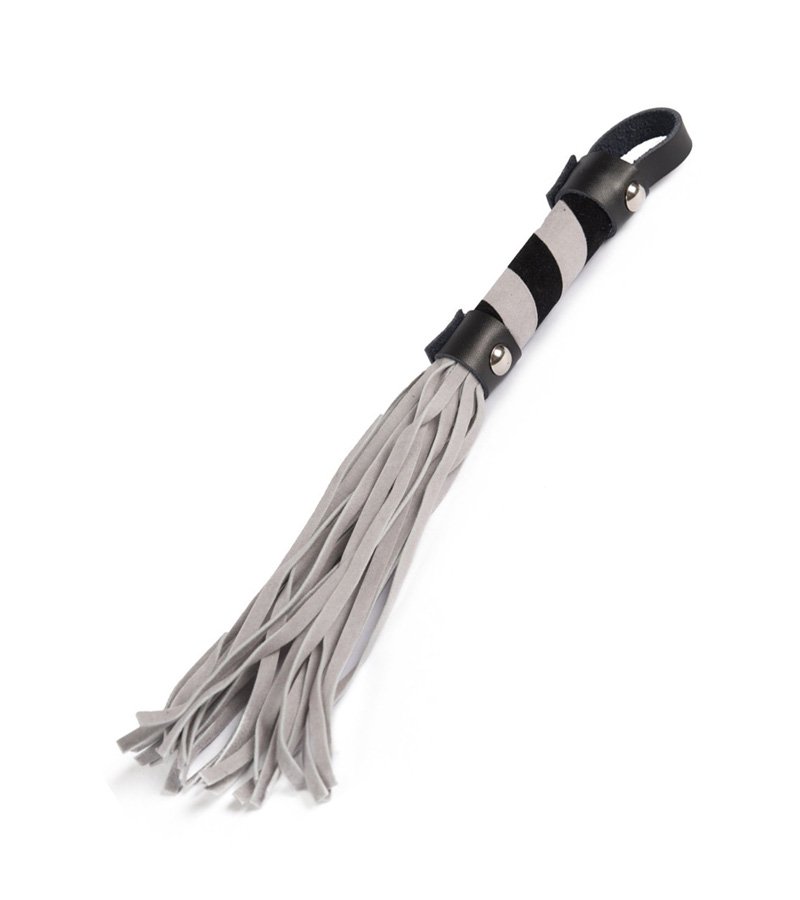 Mini Suede Flogger Black/White