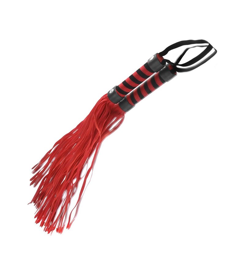 Mini Suede Flogger RED