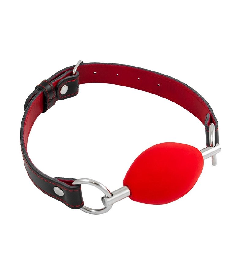 Oval Silicone Ball Gag