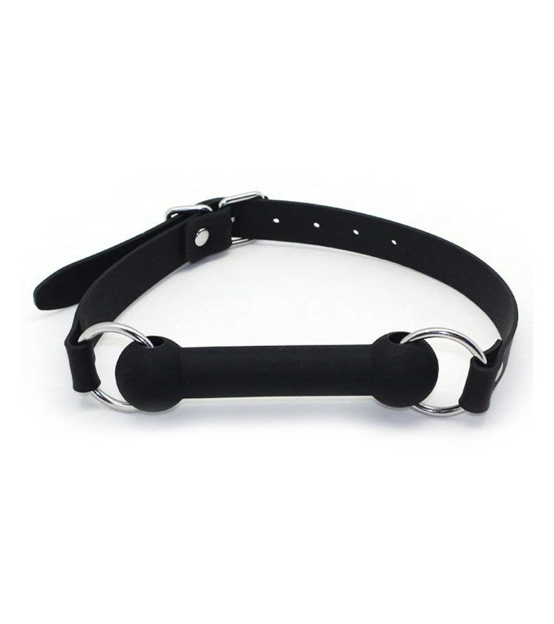 Silicone Bit Gag Black