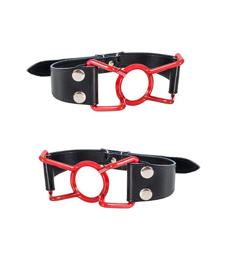 Spider Mouth Gag with RED PVC Grip