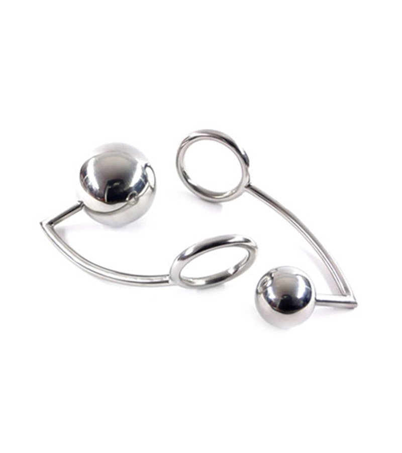 Trailer Hitch Cockring with Ass lock